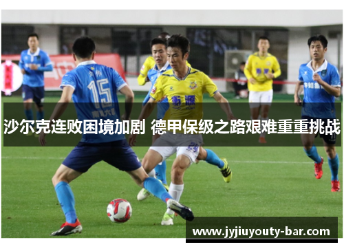 沙尔克连败困境加剧 德甲保级之路艰难重重挑战